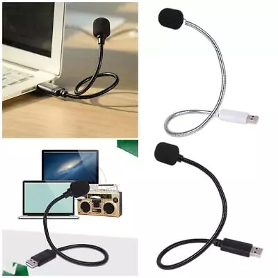 Kaufen USB Kondensatormikrofone Omnidirektionales Mikrofon Stecker Aufnahme Heimgebrauch • 10.70€