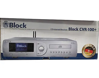 Kaufen BLOCK CVR-100+ All-in-One CD-Internet-Receiver Silber • 622€