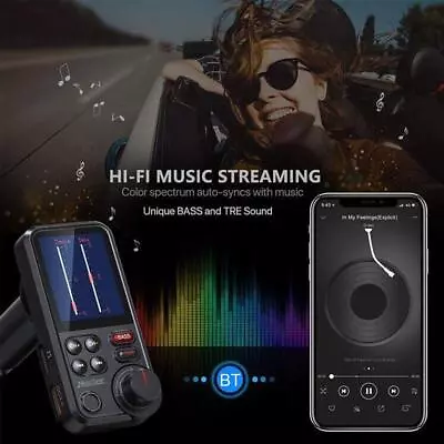 Kaufen Bt93 Auto Wireless Bluetooth Radio Fm Sender Mp3 Player Audio Cha P2O7✨; • 16.65€