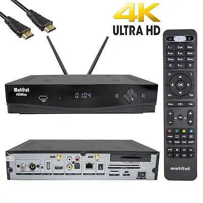 Kaufen Receiver Mutant HD66 SE Combo  UHD Linux 1x DVB-S2 & 1x DVB-C/T2 Tuner PVR WiFi • 188.90€