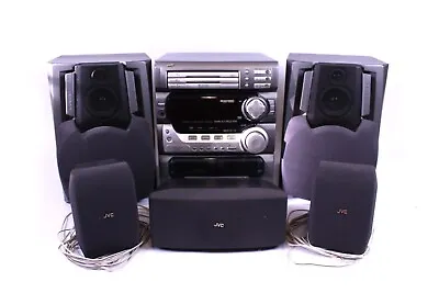 Kaufen JVC MX-D 752 TR HiFi Stereoanlage Kassetten Radio 3 CD Wechsler Speaker System • 39.95€