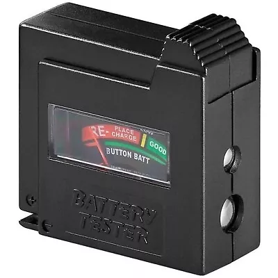 Kaufen Batterie Akku Tester AAA Mignon AA Micro Knopfzellen Baby C Mono D 9V Block • 5.64€