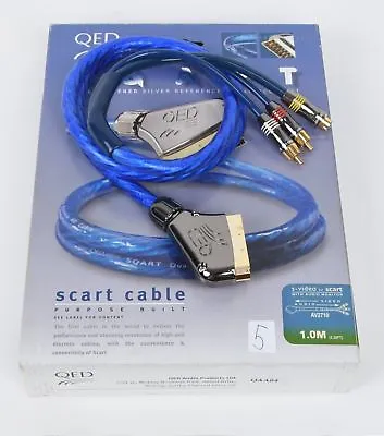 Kaufen QED AV2710 EAN 15711 High End Scart Auf S-Video U. Audio 1,0 M UVP War € 90,00  • 39.99€