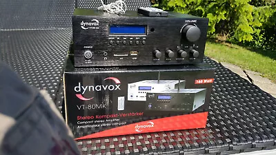 Kaufen Dynavox VT-80 MK Hifi Stereo Receiver Mit Fernbedinung • 85€