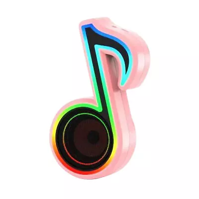 Kaufen Sound Box Rgb Lange Ausdauer Bluetooth-kompatibel Kreative Musik Note Form • 20.30€