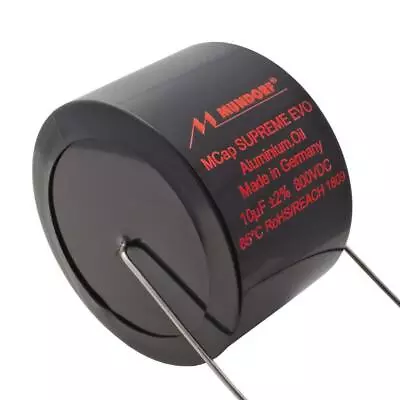 Kaufen Mundorf MCap SUPREME EVO Öl 10uF 2% 800VDC Audio Kondensator Capacitor 860509 • 52.50€