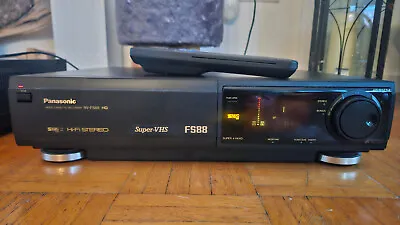 Kaufen Panasonic NV-FS88 HQ SVHS Super-VHS Hi-Fi Stereo Videorecorder • 125€