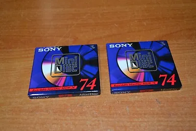 Kaufen 2XSONY MD MDW-74 SONY Digital Audio MiniDisc • 20€
