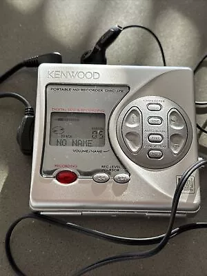 Kaufen KENWOOD DMC-J7R PORTABLE MD RECORDER MiniDisc Player Walkman #R15-K19 • 29.95€