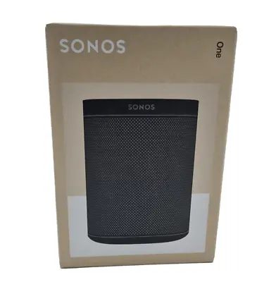 Kaufen Sonos One Gen 2 Schwarz AirPlay WLAN Multiroom Smarter Lautsprecher Alexa Home • 224.99€