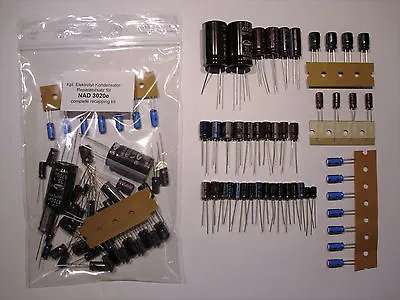 Kaufen NAD 3020e 3220PE Amp Elko-Satz Kpl.Kondensator Recap Caps Recapping Complete Kit • 39.49€