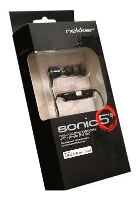 Kaufen *NEU* Nekker Sonic 5 Geräuschisolierende Ohrhörer Für IPod, IPhone, IPod • 31.03€