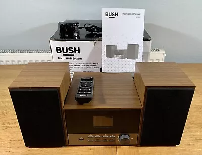 Kaufen Bush CD Micro Hi-Fi Stereo System Mit Digital DAB + Radio Bluetooth USB Fernbedienung • 90.75€