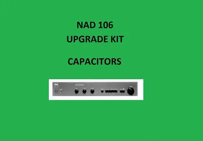 Kaufen Stereo Vorverstärker NAD 106 Reparatur KIT - Alle Kondensatoren • 45.61€