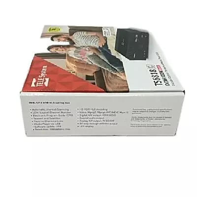 Kaufen Telesystem TS6818 Hifi Tuner Receiver Media Player USB Full HD • 28.90€