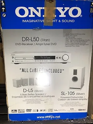 Kaufen ONKYO DR-L50 Sintoamplificatore 5.1 Dolby Surround E Lettore CD/DVD • 200€