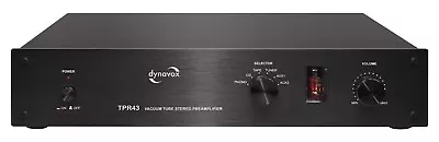 Kaufen Dynavox TPR-43 Röhrenvorstufe Mit Phono MM/MC Schwarz • 224€