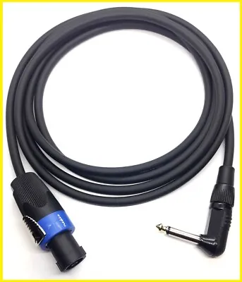 Kaufen Adapter Kabel Winkel-Klinke Auf Speaker/Speakon Stecker Vers. Längen U. Farben • 12.25€