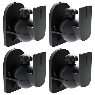 Kaufen DeleyCON 4x Boxen Halter Wandhalter Lautsprecher Halterung Boxen Wandhalterung • 18.99€