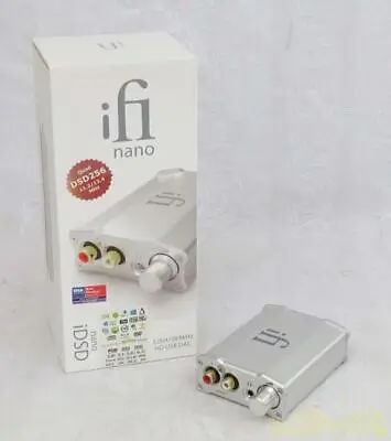 Kaufen Ifi Nano Idsd Schwarz Label Tragbar USB Dac Und Kopfhörer Verstärker W Mqa Dsd • 178.51€