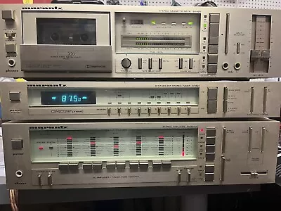 Kaufen HI-FI Vintage Audio Linie Von Marantz Mit Lautsprechern Von Bose • 100€
