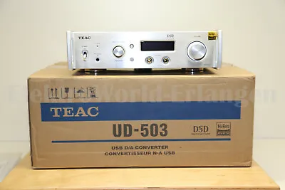 Kaufen Teac UD-503 USB D/A Wandler/Converter Kopfhörerverstärker In Silber TOP Mit OVP • 949€