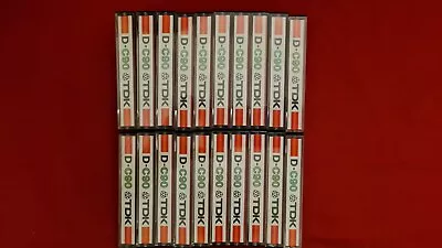 Kaufen Audiokassetten ►TDK D-C 90◄ Tapedeck Music Cassette 20 Stück! Sehr Gut! • 30.50€