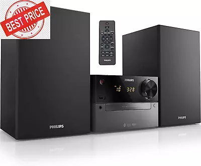 Kaufen Philips M4505/12 Mini Stereoanlage Mit Bluetooth (DAB+/UKW Radio, USB, CD, MP3-C • 197.79€