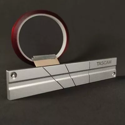 Kaufen TASCAM 1/4  Tape Universal Splicing Blocks + Hold Tape Repair Kit Set • 27.36€