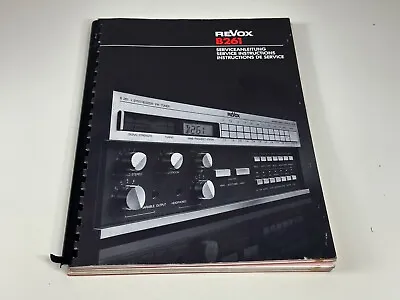 Kaufen Service Manual For Revox B251 Tuner • 45€