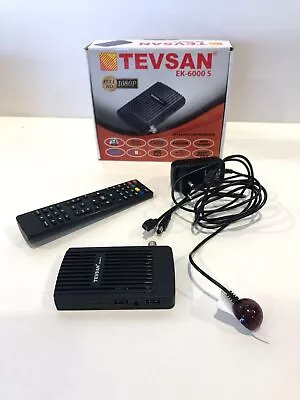 Kaufen Tevsan 6000 Mini Sat Receiver -DVB S/S2 Satelliten Receiver ✓Full HD ✓1080 P  • 17.47€