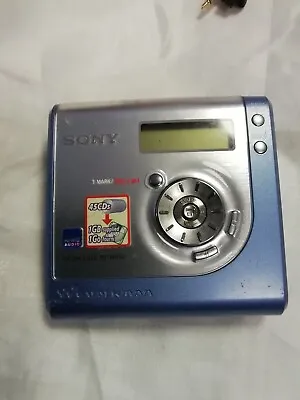 Kaufen Sony MiniDisc Walkman MZ-NH700 Mit Kopfhörer Und Anleitung Minidisk Player • 199€