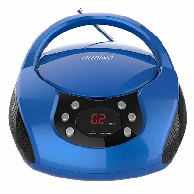 Kaufen Auvisio Tragbarer Stereo-CD-Player Mit Radio, Audio-Eingang & LED-Display • 33.99€