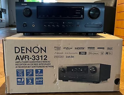 Kaufen Denon AVR-3312 7.1-Kanal Netzwerk-A/V-Surround-Receiver, Schwarz • 150€