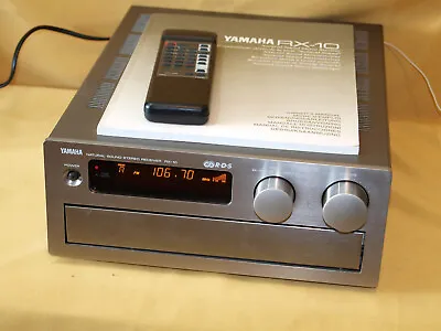 Kaufen YAMAHA RX-10 Stereo Receiver In Titan-farbend Mit Anleitung Und Fernbedienung ! • 229€