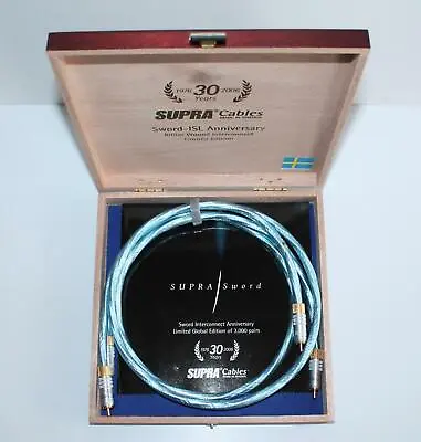Kaufen Supra Cables Sword ISL Anniversary RCA Cinchkabel  Audiokabel 1m • 659€