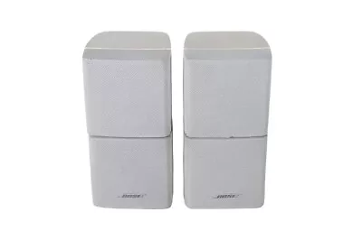 Kaufen ✅2x Bose Acoustimass Lifestyle Doppelcubes Series III Lautsprecher Boxen Weiss✅ • 109.99€