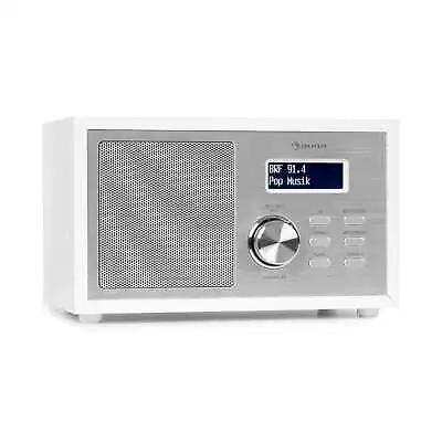 Kaufen Digitalradio DAB+ FM Radio Tuner Bluetooth Timer Wecker LCD-Display AUX Weiß • 44.99€