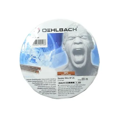 Kaufen OEHLBACH 106 Speaker Wire SP-25 Kupfer Lautsprecherkabel 20m 2 X 2,5mm² Car HiFi • 34.90€
