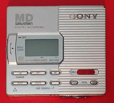 Kaufen SONY Minidisk Recorder MZ-)R 90  --- VINTAGE Und COOL ! --- • 49.50€