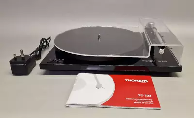 Kaufen Thorens TD 203 Plattenspieler Mit TP 82 Uni-Pivot Tonarm - Verpackt • 360.46€