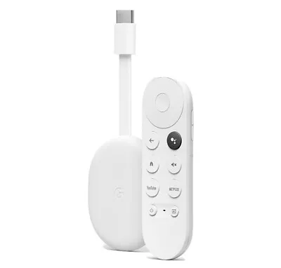 Kaufen Brandneu Google Chromecast (2022) Mit Google TV (HD) Streaming & Sprachfernbedienung UK • 44.38€