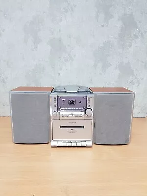 Kaufen Technika Mikrosystem Mit CD Und Kassette Mit Lautsprechern - Silber (MC-108) • 34.57€