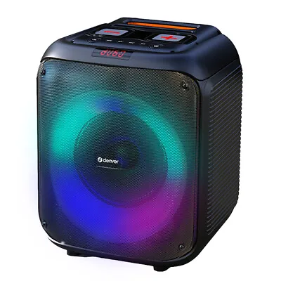 Kaufen Denver Party Speaker BPS-250 Schwarz BT Box Lautsprecher Party Musikanlage NEU • 87.95€