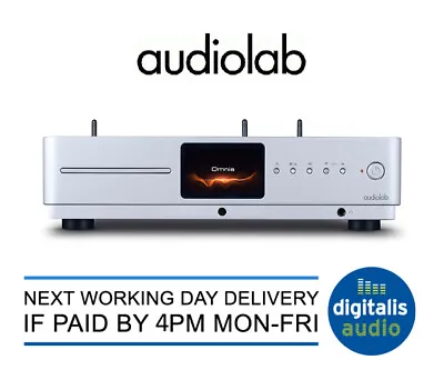 Kaufen Audiolab Omnia All-in-One HiFi-System - Streamer Bluetooth CD DAC Amp + MM Phono • 1,542.80€