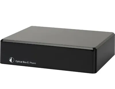 Kaufen PRO-JECT Optical Box E Phono Schwarz Phono Preamp Inkl A/D Wandler & Line In/Out • 109€