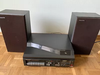 Kaufen PANASONIC SG-X10 Stereo Music System Mit Plattenspieler Kassettendeck Radio • 129€