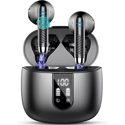 Kaufen Wasserdichtigkeit Kopfhörer In Ear Bluetooth 5.3 Kopfhörer Kabellos Mit Mikrofon • 21.99€