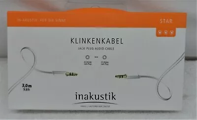 Kaufen Klinkenstecker Klinkenkabel INAKUSTIK Star IPOD/MP3 AUDIOKABEL 3,5 KLINKE 3m • 9.90€