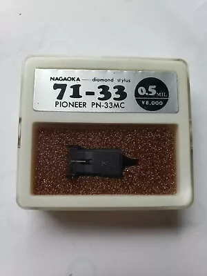 Kaufen Nagaoka 71-33 Pioneer Record Nadel Diamant Eingabestift 0.5mil PN-33MC Japan • 165.47€